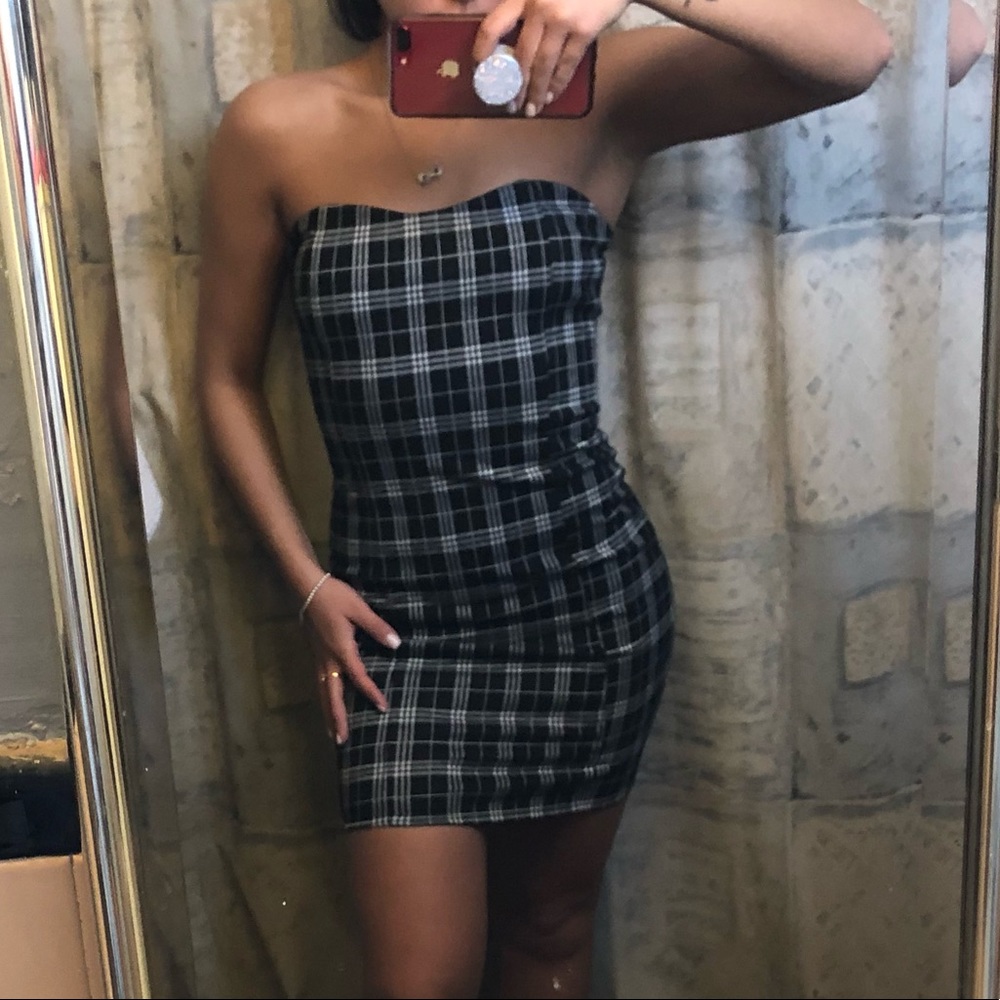 Plaid dress